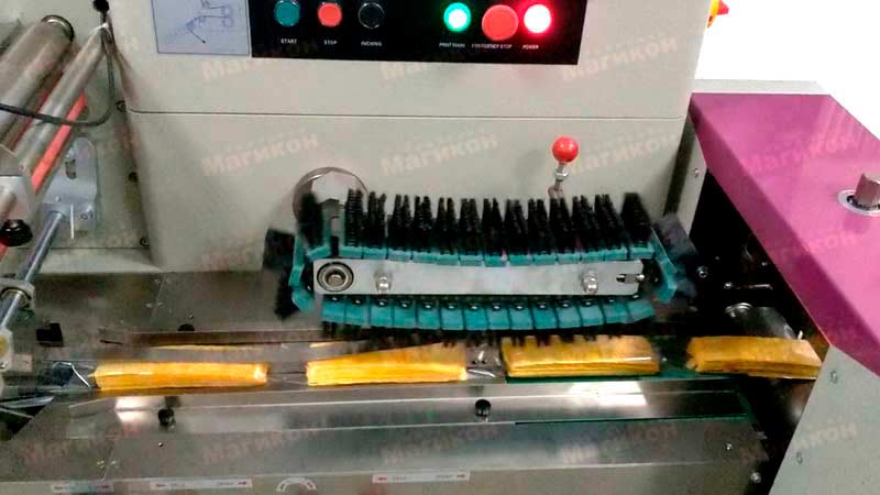 Новое в проектах: упаковка чипсов на горизонтальной машине MAGIKON-400AGD