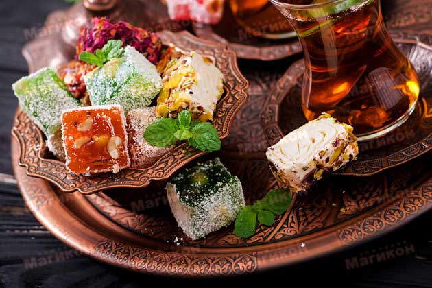 Новое в проектах: упаковка восточных сладостей на MAGIKON-250AGX