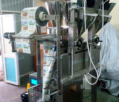 Фасовка и упаковка сухих каш и киселей.