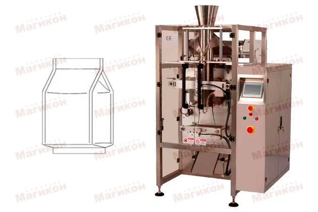 Оборудование для изготовления пакета с проваркой граней
