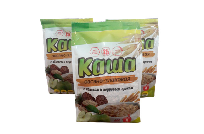 Мультиголовочный комплекс для фасовки и упаковки овсяно - злаковых каш.