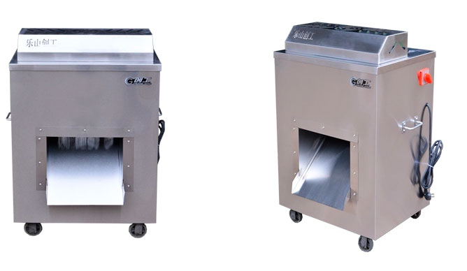 Промышленный слайсер для мяса.