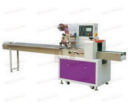 Упаковка яблок в пакет “flow-pack”. Упаковка яблок в пакет “flow-pack”.