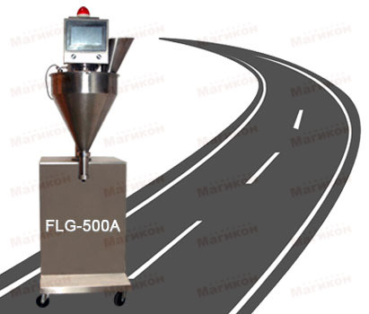 Шнековый дозатор FLG-500A для упаковки сыпучих материалов для дорожной разметки